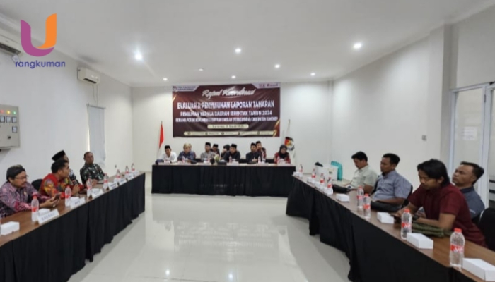 KPU Sumenep Gelar Rakor Evaluasi Pilkada 2024, Perkuat Sinergi Demi Pemilu Berkualitas