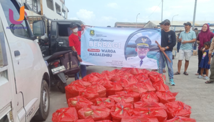 Bupati Sumenep Beri Bekal dan Fasilitas Mudik Gratis bagi Warga Pulau Masalembu
