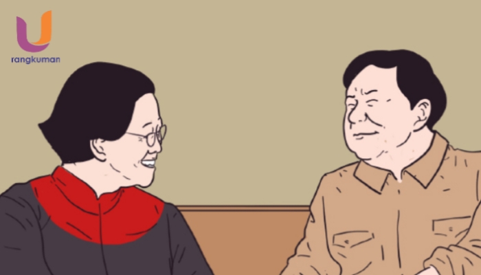 POTRET. Ilustrasi Presiden Prabowo dan Megawati saat bertemu di Teuku Umar, Menteng, Jakarta Pusat beberapa waktu lalu. (Dok. Istimewa/Rangkuman.net)