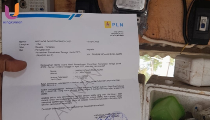 Soal Dugaan Penipuan, PLN Sumenep: Jika Bukan Pegawai, Bukan Tanggung Jawab Kami