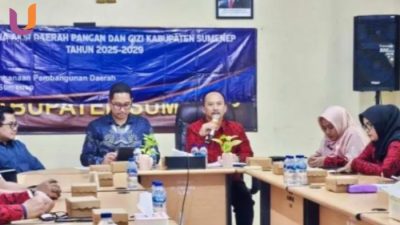 POTRET. Kepala BAPPEDA Sumenep, Arif Firmanto, saat memimpin rapat RAD-PG 2025-2029 (Dok. Istimewa/Rangkuman.net) 