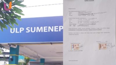 KOLASE. Kantor ULP PLN Sumenep dan Surat Kuasa Bodong, (Dok. Ury/Rangkuman.net) 