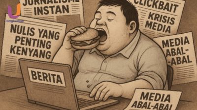 ILUSTRASI. Etika Jurnalisme yang Dikorting, (Dok. Ury/Rangkuman.net)