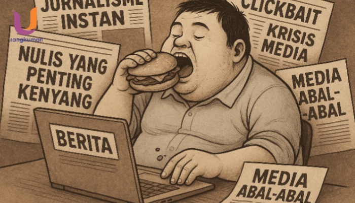 ILUSTRASI. Etika Jurnalisme yang Dikorting, (Dok. Ury/Rangkuman.net)