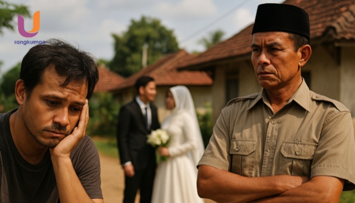 POTRET. Ilustrasi Pernikahan Makkiyah yang Masih Berstatus Istri Sah, (Dok. Istimewa/Rangkuman.net)