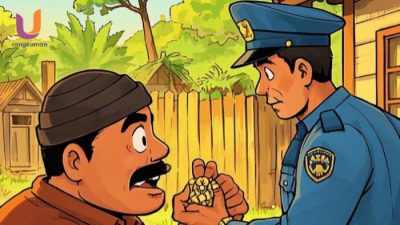 ILUSTRASI. Seorang pria berinisial M, saat ditangkap oleh Tim Reserse Kriminal Polres Sumenep, (Dok. Ury/Rangkuman.net) 