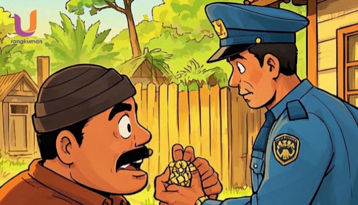 ILUSTRASI. Seorang pria berinisial M, saat ditangkap oleh Tim Reserse Kriminal Polres Sumenep, (Dok. Ury/Rangkuman.net) 