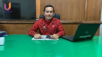 POTRET. Kepala Dinsos P3A Sumenep, Mustangin, saat diwawancarai awak media beberapa waktu lalu, (Dok. Istimewa/Rangkuman.net) 