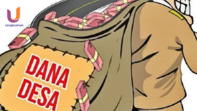 POTRET. Ilustrasi Penggelapan Dana Desa (Dok. Istimewa/Rangkuman.net) 