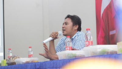 ACARA. Potret pemateri saat menyampaikan pandangan dalam forum diskusi Empat Pilar Kebangsaan yang berlangsung interaktif, Selasa (23/12) sore. (Istimewa/Rangkuman)