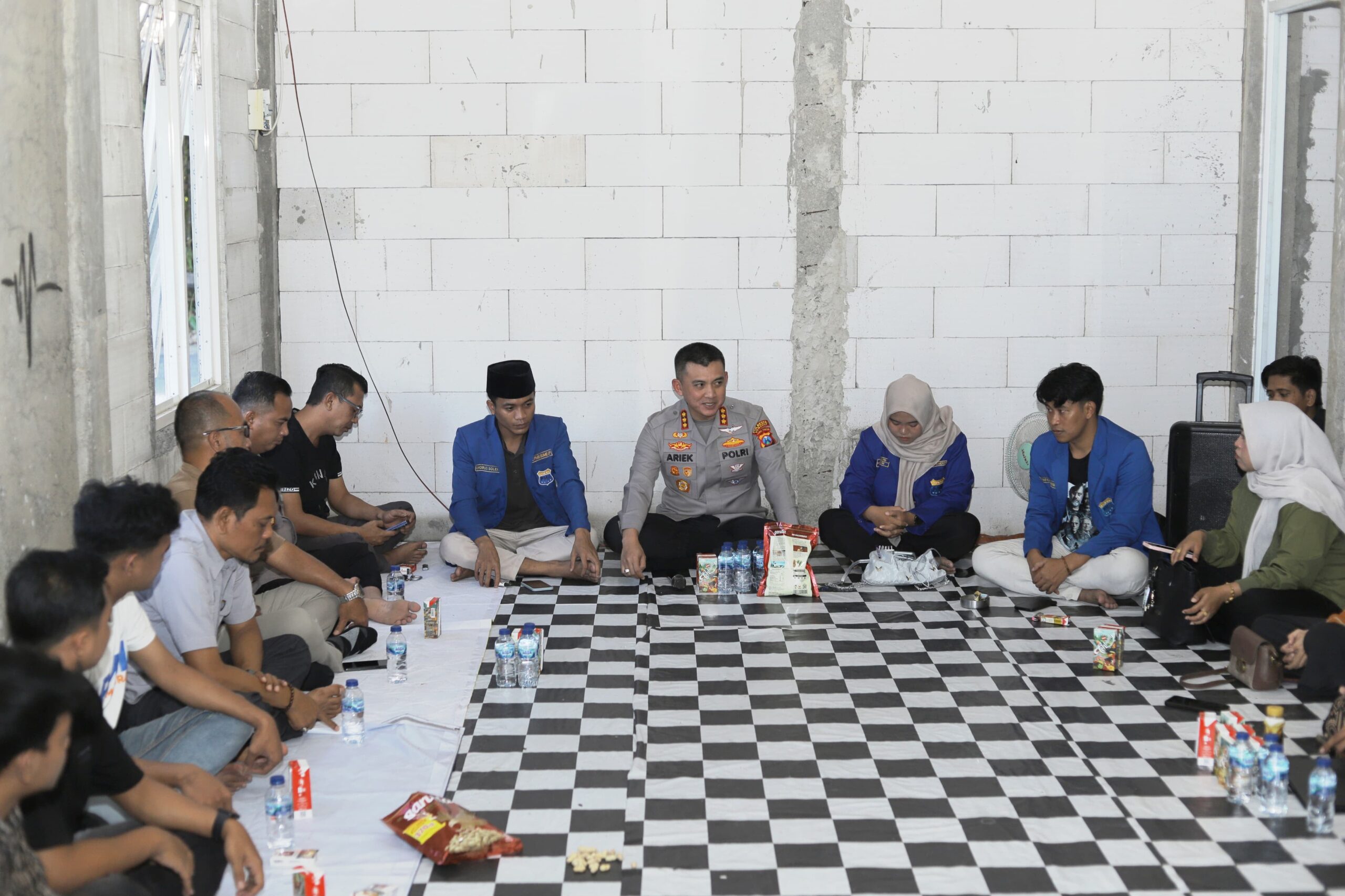 Perkuat Sinergi, PC PMII dan Kapolresta Sumenep Soroti Galian C dan Limbah Tambak
